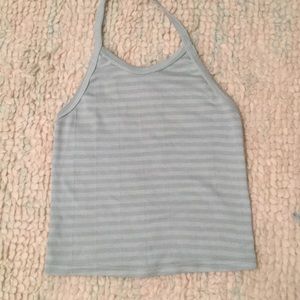 Urban Outfitters Light Blue Halter Tank